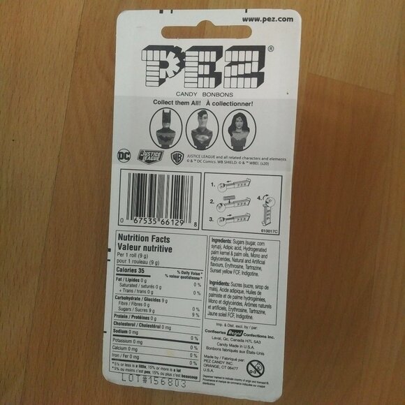 💲2⃣▶▶Wonder Woman PEZ Dispenser - Red and Tan - Picture 2 of 4